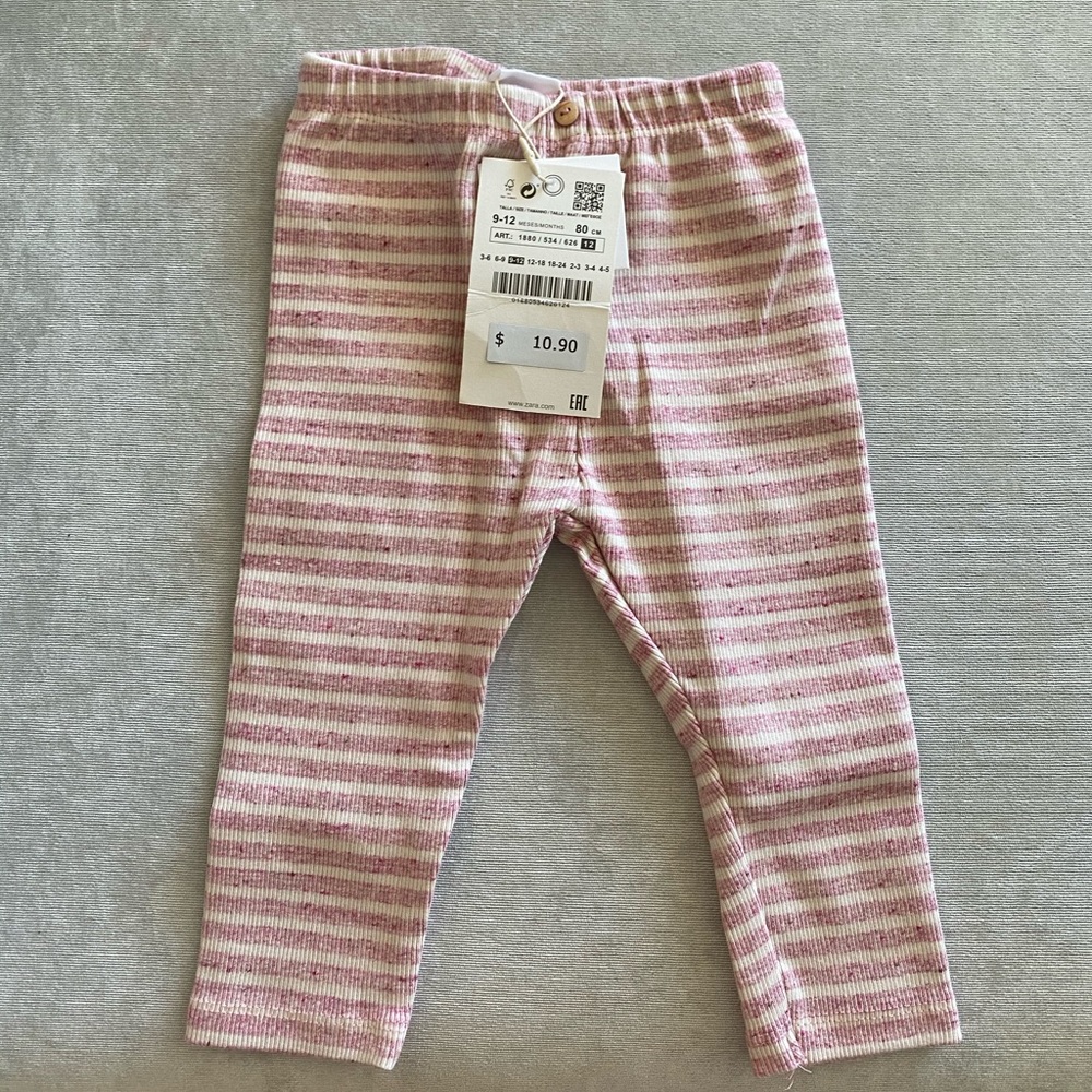 NWT Zara ribbed leggings